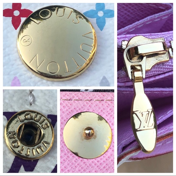 🚫SOLD LV Sarah Multicolor Wallet •W/DUSTBAG & BOX - Picture 13 of 16